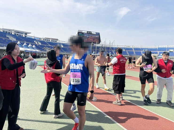 메달 및 간식나눔